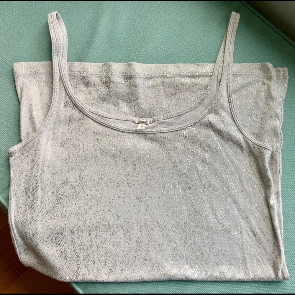 Shimmery J Crew Tank Size Small